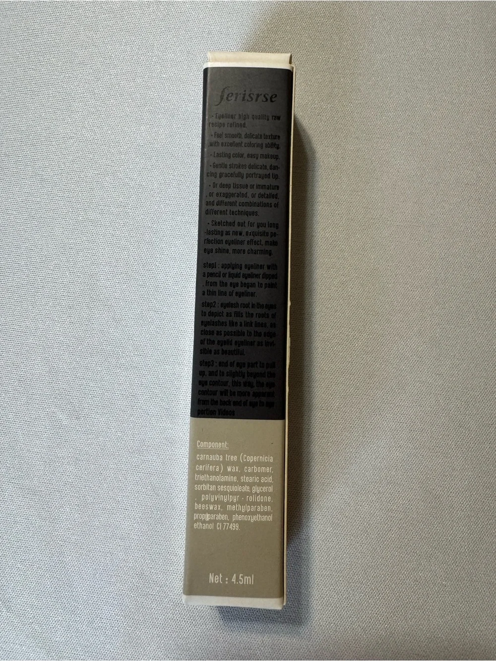 Waterproof Liquid Eyeliner — Full Black Matte